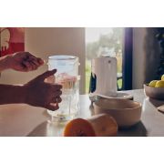 Aparat de gatit, Lionelo, BabyMenu, 5 in 1, Cu functii de gatire la abur, dezghetare, amestecare, incalzire si sterilizare, Cu recipient din tritan, Include meniu cu retete, Personalizare setari, Alb BYNLOC-BABYMENU