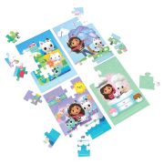 GABBYS DOLLHOUSE SET 4 PUZZLE DIN LEMN VIV6067990