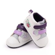 Ghetute albe cu argintiu si mov pentru fetite - roses mdbhx3174-2-p13