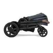 Joie - carucior pentru copii multifunctional 3 in 1 chrome dlx moonlight (carucior chrome dlx + landou moonlight + scoica i-snug moonlight) bbbt1201gamnl000