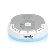 Lampa de veghe, Lionelo, BabyNap, 2 in 1, Wireless, Cu sunete si melodii de leagan, Cu 11 culori si 3 niveluri de luminozitate, Cu functie LoveBeat, Alb BYNLOC-BABYNAP