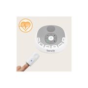 Lampa de veghe, Lionelo, BabyNap, 2 in 1, Wireless, Cu sunete si melodii de leagan, Cu 11 culori si 3 niveluri de luminozitate, Cu functie LoveBeat, Alb BYNLOC-BABYNAP