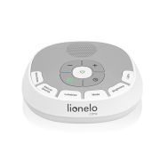 Lampa de veghe, Lionelo, BabyNap, 2 in 1, Wireless, Cu sunete si melodii de leagan, Cu 11 culori si 3 niveluri de luminozitate, Cu functie LoveBeat, Alb BYNLOC-BABYNAP