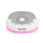 Lampa de veghe, Lionelo, BabyNap, 2 in 1, Wireless, Cu sunete si melodii de leagan, Cu 11 culori si 3 niveluri de luminozitate, Cu functie LoveBeat, Alb BYNLOC-BABYNAP