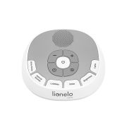 Lampa de veghe, Lionelo, BabyNap, 2 in 1, Wireless, Cu sunete si melodii de leagan, Cu 11 culori si 3 niveluri de luminozitate, Cu functie LoveBeat, Alb BYNLOC-BABYNAP