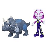 SPIDEY SI PRIETENII MARVEL DINO WEBS GHOST-SPIDER SI RHINO DINO VIVF9478_G0122