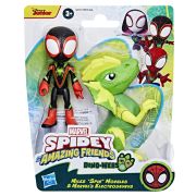 SPIDEY SI PRIETENII MARVEL DINO WEBS MILES SPIN MORALES SI MARVEL'S ELECTROSAURUS VIVF9478_G0121