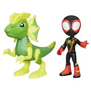 SPIDEY SI PRIETENII MARVEL DINO WEBS MILES SPIN MORALES SI MARVEL'S ELECTROSAURUS VIVF9478_G0121