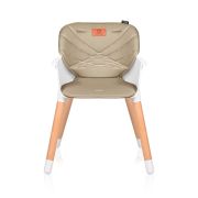 Scaun de masa, Lionelo, Koen, Din fag, 2 in 1, Transformabil, Sustine 30 kg, 6 luni+, Conform cu standardul european de securitate EN14988, Bej BYNLO-KOEN_BEIGE_SAND