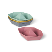 Set De Patru Barcute   Origami  , +6 Luni Pjb382