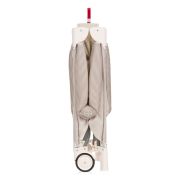 Tarc de joaca copii, Lionelo, Bonnie, Pana la 15 kg, 100 x 100 cm, Pliere compacta, Include geanta de transport, Din plasa, Cu intrare laterala cu fermoar, Cu roti, Cu salteluta din spuma, Conform cu EN12227, Bej BYNLO-BONNIE_BEIGE_SAND