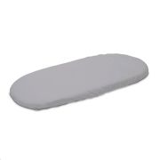 Cearceaf cu elastic, New Baby, Pentru landou, Din Bumbac, 35 x 75 cm, 0 luni+, Grey BYN47984