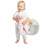 Fotoliu din burete, New Baby, Pentru copii, Din tesatura minky, 9 luni - 5 ani, Cu Husa detasabila, Fox Mint BYN37887
