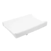 Husa, New Baby, Pentru saltea de infasat, 50x70 cm, Cu banda elastica, Bumbac terry, White BYN43927