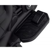 Motocicleta electrica chopper faster ahl008, roti si scaun din plastic, 78x30x55 cm, putere 20w - alb edeedipa.ahl008.bia