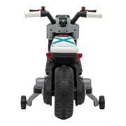 Motocicleta electrica future qls-805, roti din plastic + 2 roti ajutatoare, 88x46x56 cm, putere 25w - alb edeedipa.qls-805.bia