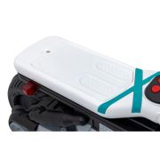 Motocicleta electrica future qls-805, roti din plastic + 2 roti ajutatoare, 88x46x56 cm, putere 25w - alb edeedipa.qls-805.bia