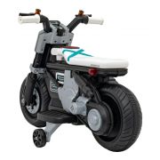 Motocicleta electrica future qls-805, roti din plastic + 2 roti ajutatoare, 88x46x56 cm, putere 25w - alb edeedipa.qls-805.bia