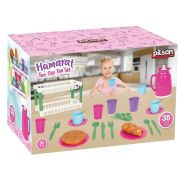 Set de servit ceaiul pilsan hamarat two-tier tea pink hubpl-03-336-pk