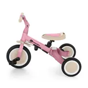Tricicleta, Petite&Mars, Turbo, 5 in 1, Multifunctionala, Vehicul de impins, Bicicleta cu/fara pedale, Cu maner de ghidaj, Detasabil, Roti din cauciuc, Pana la 25 kg, 1.5-5 ani, Roz BYN613670