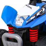Atv electric honda 250x trx, roti din plastic, scaun tapitat, 64x38x43 cm, putere 30w - albastru edeedipa.h3.nie