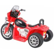 Motocicleta electrica chopper jt568, roti si scaun din plastic, 79x46x54, putere 20w - rosu edeedipa.jt568.cr
