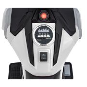 Motocicleta electrica honda nc750x, roti si scaun din plastic, 103x41x74 cm, putere 70w - alb edeedipa.tr2306.bia