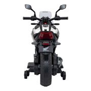 Motocicleta electrica honda nc750x, roti si scaun din plastic, 103x41x74 cm, putere 70w - alb edeedipa.tr2306.bia