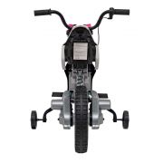 Motocicleta electrica pantone 361c, roti eva + 2 roti ajutatoare, scaun tapitat, 108x59x72 cm, putere 60w - roz edeedipa.jt5006.roz