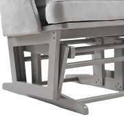 Onino - fotoliu reglabill pentru alaptare, cu suport de picioare inclus, calm.me classic, pearl gray bbbtf19ts