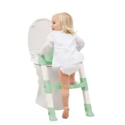 Reductor pentru toaleta cu scarita Kiddyloo Celadon Green DNBTHE1725/59