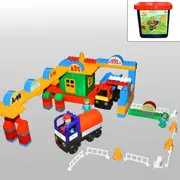 Cuburi constructie Gas Station 116 buc 013888/04 00086473