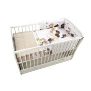 Lenjerie MyKids Teddy Play Maro 4 Piese M1 140x70 00009272