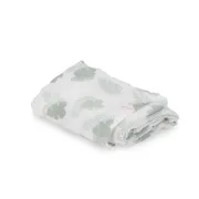 Muselina Din Bumbac Si Bambus, Scutec Sau Paturica Multifunctionala, Monstera Monkey Hunter Mint, 120 X 120 Cm Pjb32mm44-001