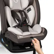 Scaun auto, Lionelo, Aart i-Size, Cu spatar inclinabil in 4 pozitii, Cu tetiera reglabila in 13 pozitii, 0-36 Kg, 40-150 cm, Cu centura siguranta in 3 puncte, Conform cu ECE R129/03, Bej BYNLO-AART_I-SIZE_BEIGE_LATTE