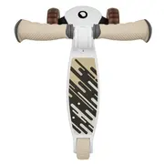 Trotineta, Lionelo, Franky, Multifunctionala, Pliabila, Pana la 50 kg, Bicicleta cu 3 roti si trotineta de echilibru, Ghidon reglabil, Sezut detasabil, Roti cu LED, Conform cu EN71, EN62115, 12 luni+, Bej BYNLO-FRANKY_BEIGE