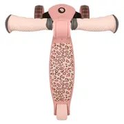 Trotineta, Lionelo, Franky, Multifunctionala, Pliabila, Pana la 50 kg, Bicicleta cu 3 roti si trotineta de echilibru, Ghidon reglabil, Sezut detasabil, Roti cu LED, Conform cu EN71, EN62115, 12 luni+, Roz BYNLO-FRANKY_PINK_ROSE