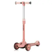 Trotineta, Lionelo, Franky, Multifunctionala, Pliabila, Pana la 50 kg, Bicicleta cu 3 roti si trotineta de echilibru, Ghidon reglabil, Sezut detasabil, Roti cu LED, Conform cu EN71, EN62115, 12 luni+, Roz BYNLO-FRANKY_PINK_ROSE