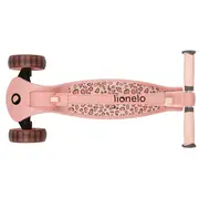 Trotineta, Lionelo, Franky, Multifunctionala, Pliabila, Pana la 50 kg, Bicicleta cu 3 roti si trotineta de echilibru, Ghidon reglabil, Sezut detasabil, Roti cu LED, Conform cu EN71, EN62115, 12 luni+, Roz BYNLO-FRANKY_PINK_ROSE