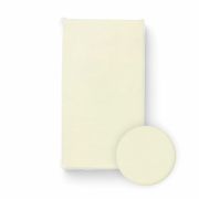 Cearceaf cu elastic, Bocioland, Pentru patut, Din 100% bumbac jersey, 120x60 cm, 0 luni+, Cream BYNBL059