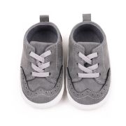 Pantofiori gri pentru bebelusi - kary csbbw7087-2-va2