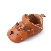 Pantofiori maro pentru fetite - soricel chbh2227-va2
