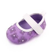 Pantofiori mov cu floricele pentru fetite chd2668-2-va2