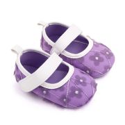 Pantofiori mov cu floricele pentru fetite chd2668-2-va2