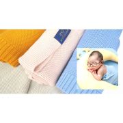 Paturica, Bocioland, Paris, Pentru copii, Moale, Din bambus si bumbac, Cu proprietati de termoreglare, Antialergica si antibacteriana, Dimensiune mare 80 x 100 cm, Pink BYNBOC0288