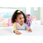 BARBIE PAPUSA BAIAT FASHIONISTAS BRUNET CU BARBA SI TRICOU CU GLUGA VIVMTDWK44_HRH26
