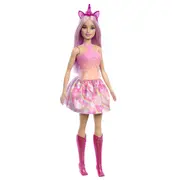 BARBIE PAPUSA BARBIE CU ACCESORII MAGICE DE UNICORN VIVMTHRR13