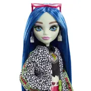 MONSTER HIGH PAPUSA GHOULIA YELPS CU ANIMALUT SI ACCESORII VIVMTHHK58