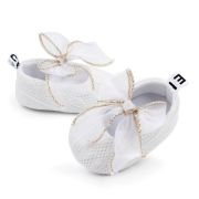 Pantofiori albi cu fundite din organza chd2758-3-va4
