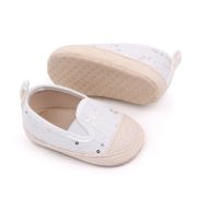 Pantofiori bebelusi, ivoire cu dantela si paiete csbh3001-1-va4